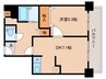 池下５１０ビル 1DKの間取り