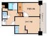池下５１０ビル 1DKの間取り