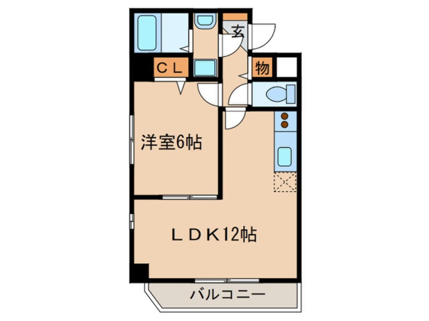 間取図 レモナ千成