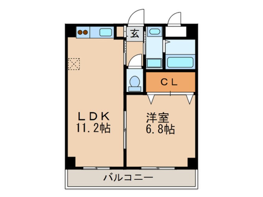 間取図 レモナ千成