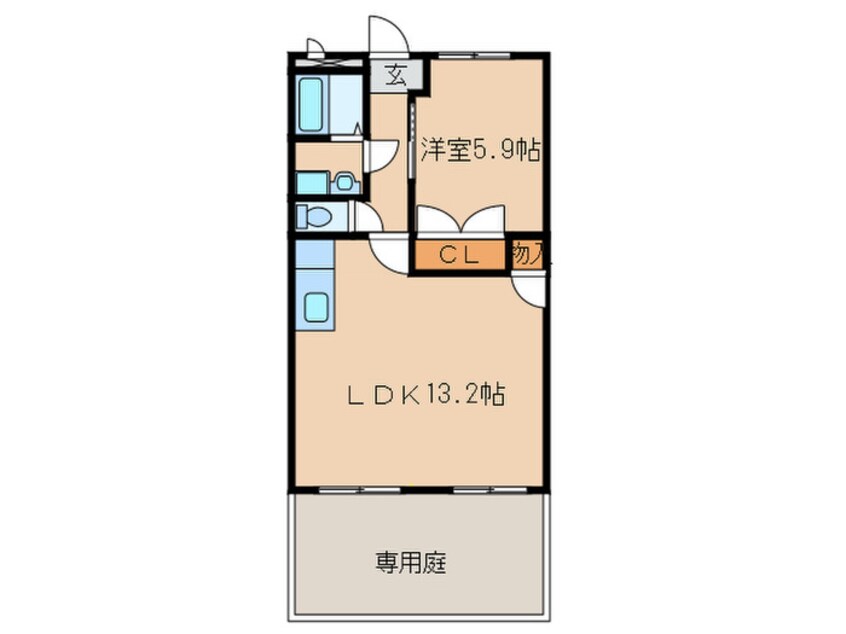 間取図 ファミリエ弐番館