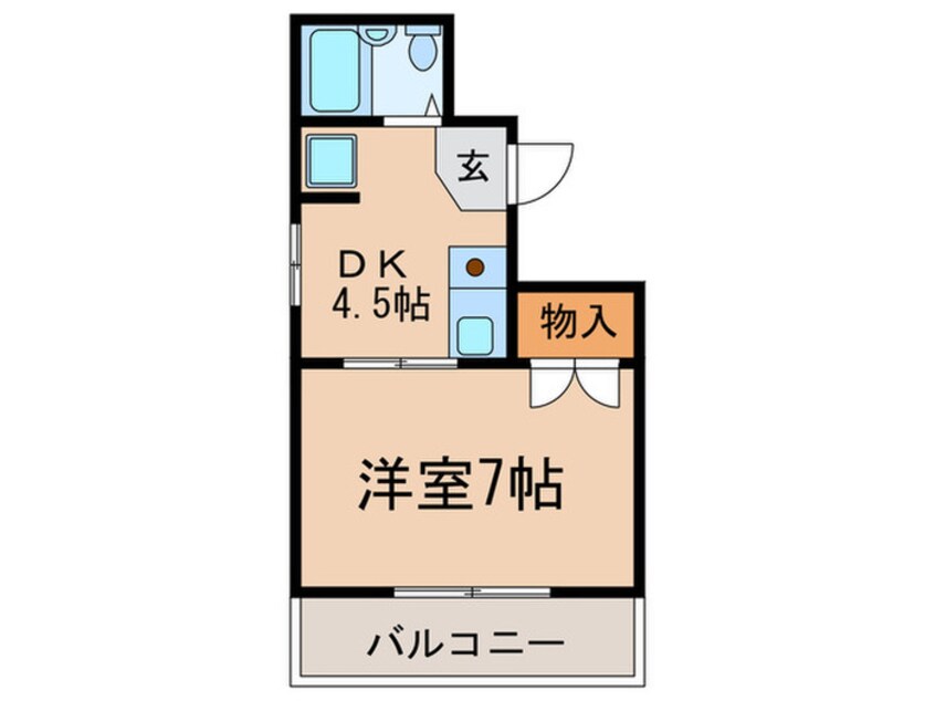 間取図 ＳＡＮＦＡＢＩＡＮ