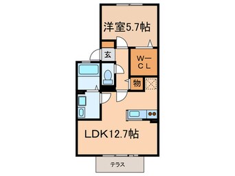 間取図 メイプルヒルズＣ棟