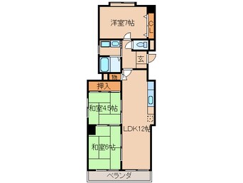 間取図 天凰ビル