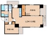ナビシティ丸の内(1001) 2LDKの間取り