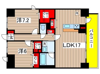 間取図 スタシオン川名公園