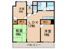 フォンティーヌナウ 3LDKの間取り