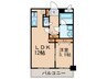 ＲＥＧＡＬＯ覚王山 1LDKの間取り