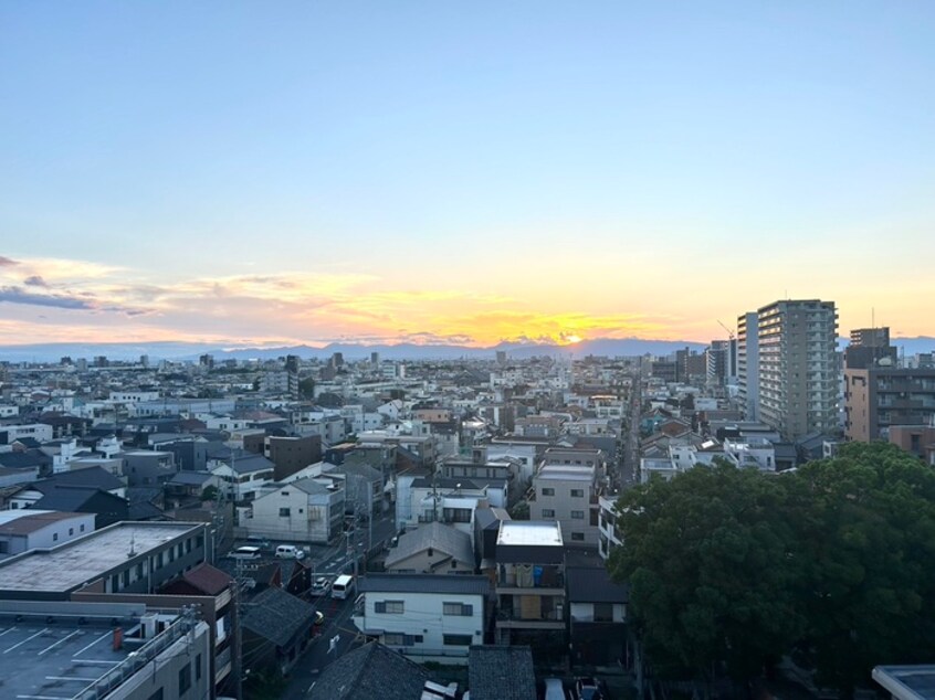 室内からの展望 プレサンス太閤通駅前デュプル