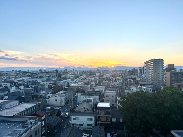 室内からの展望 プレサンス太閤通駅前デュプル