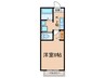 Dias Town 大清水E棟 1Kの間取り
