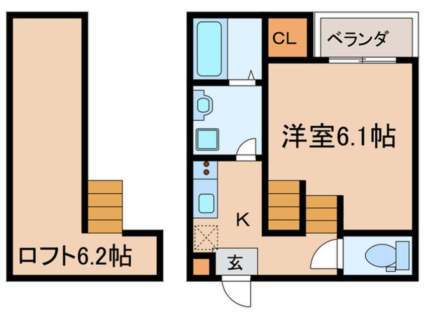 間取図 ハーモニーテラス山王