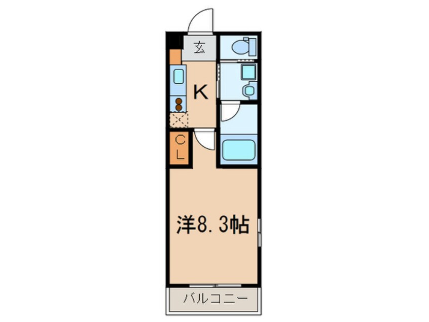 間取図 ア－ルズコ－ト明が丘