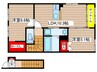 仮)日進市野方町新築アパート 2LDKの間取り