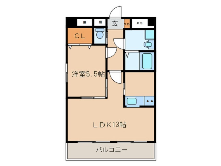 間取図 第9渡邊ビル
