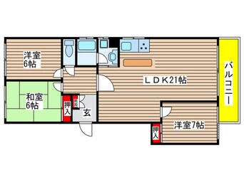 間取図 ルミエール春丘