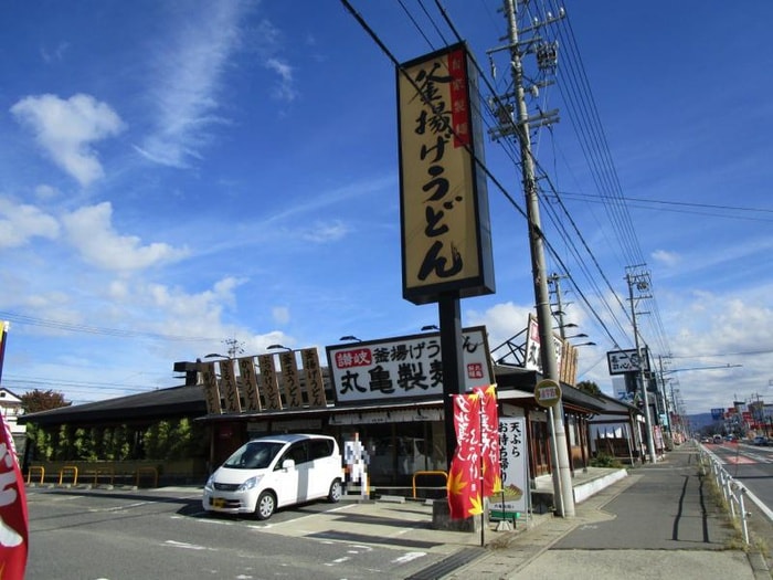 丸亀製麺(その他飲食（ファミレスなど）)まで1003m ア・レーズ平子