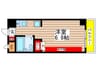 ｼﾞｭﾈｽｺｰﾄ桜山 1Rの間取り