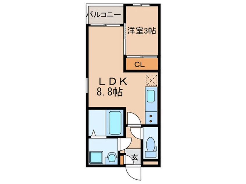 間取図 REGALEST名古屋ドーム