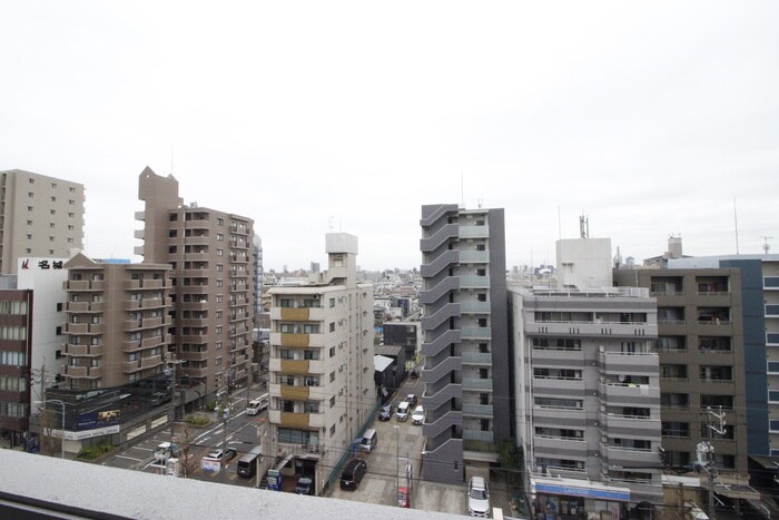 室内からの展望 ファスティーナ志賀本通