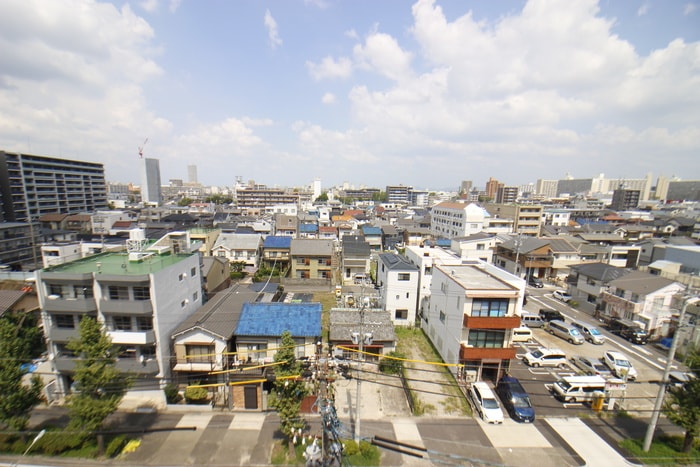 室内からの展望 ファスティーナ志賀本通