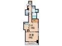 ｴｽﾃﾑﾌﾟﾗｻﾞ名古屋駅前PT(711)の間取図
