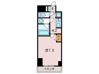 間取図 セイワパレス丸の内駅前プレミア