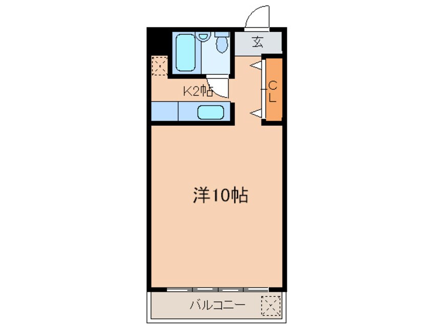 間取図 八晃ビル