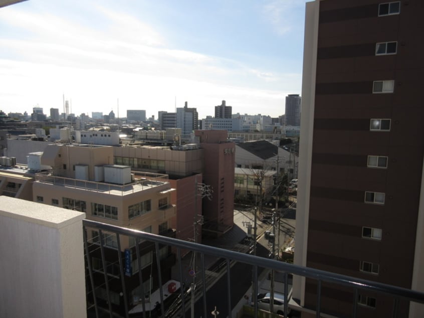 室内からの展望 八晃ビル