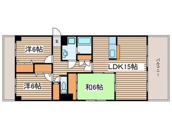 間取図 ファミール青峰