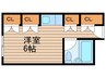 東カン名古屋キャステール(603) 1Rの間取り