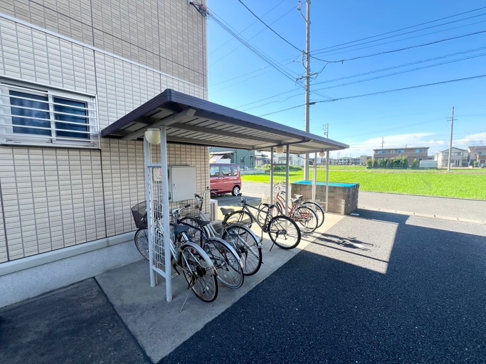 駐輪場 ハートフルタウン　B棟