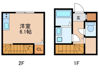 間取図 LE COCON岩塚