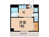 スターヒルズ藤森 1Kの間取り
