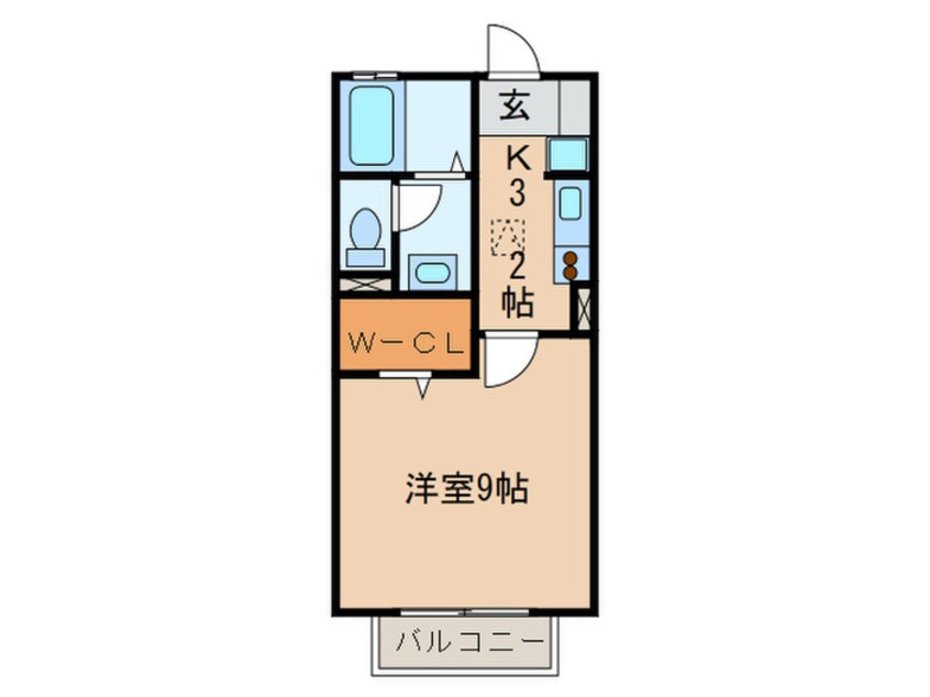 間取図 ヴォラ－レⅠ