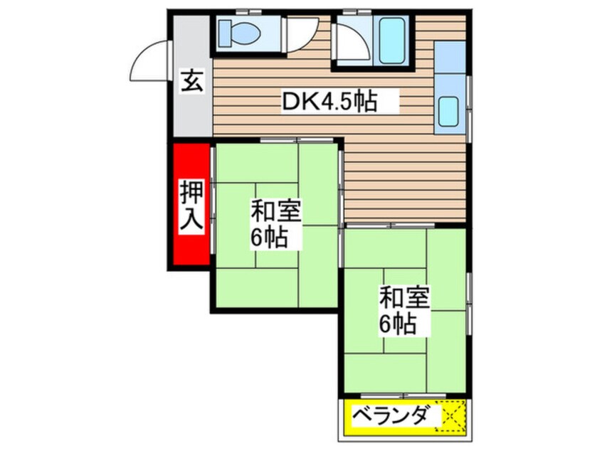 間取図 横井ビル