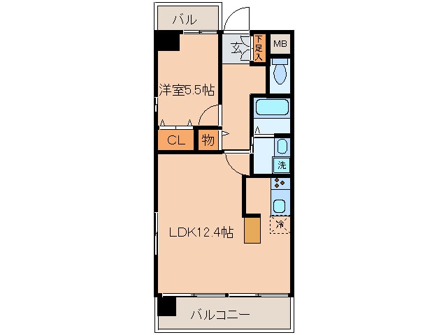 間取り図 ソラナ平安