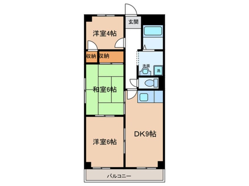 間取図 メゾンドアール