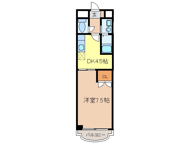 間取り図 Ｔｒｅｓ　Ｅｎ　Ｖｏｇｕｅ