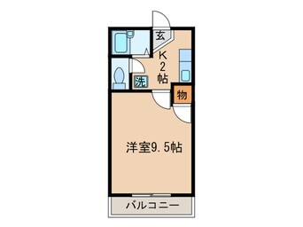 間取図 エ－スハイツ