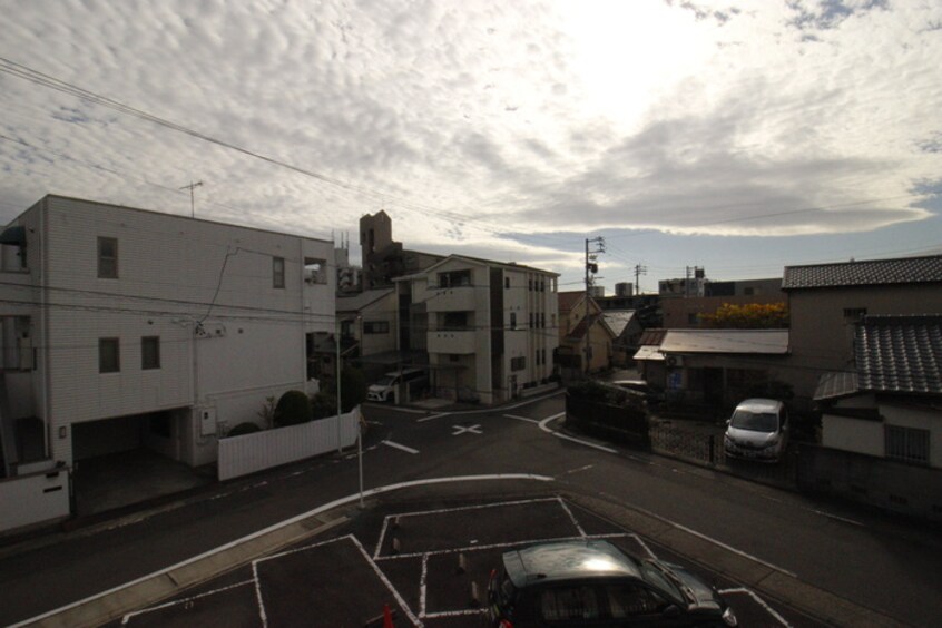 室内からの展望 エ－スハイツ