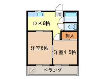 間取図 今津ビル