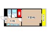 フローラ９８ 1Kの間取り