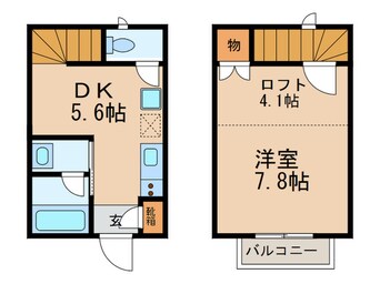 間取図 Ceres鳴海本町