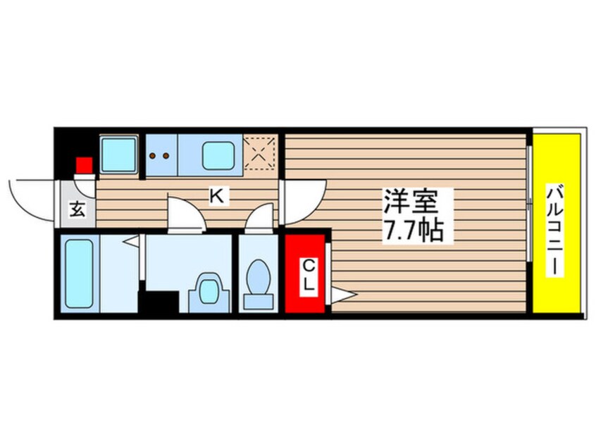 間取図 リブリ・パティオ