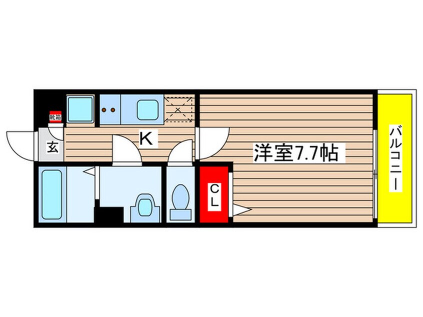 間取図 リブリ・パティオ