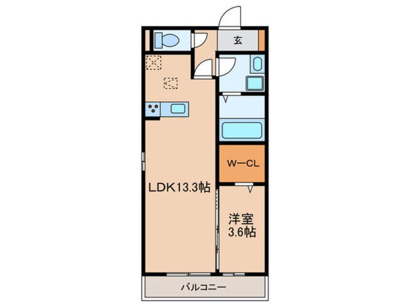 間取図 メゾン　フローラ