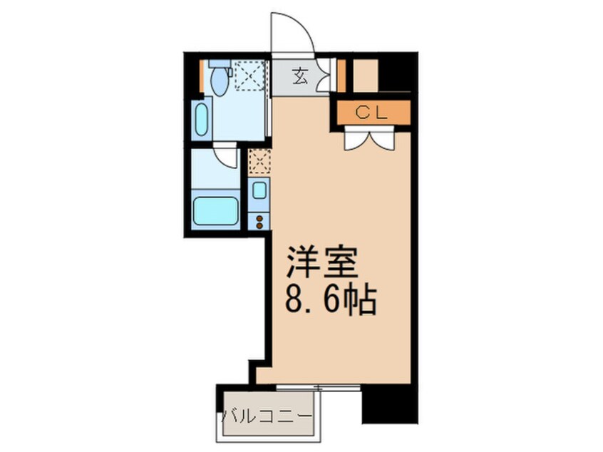 間取図 Ｃｏｍｆｏｒｔ金山