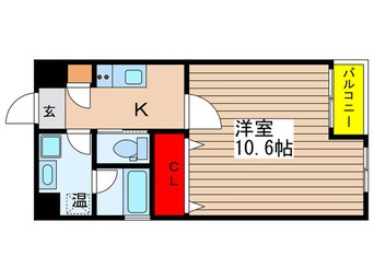 間取図 フラシア新栄町(703)