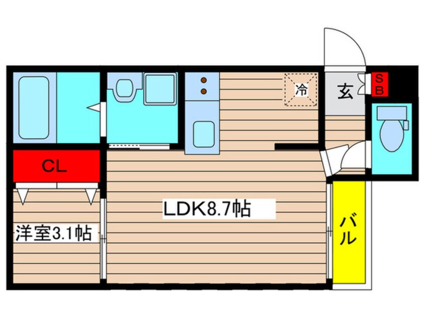 間取図 ファミリーステージ道徳新町